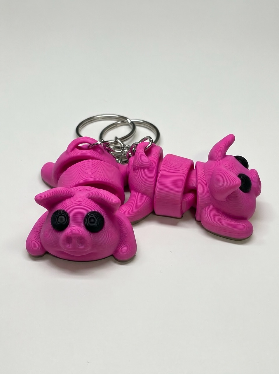 3D keychain Pig